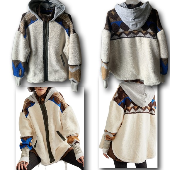 Free People In The Clouds Cardi/Jacket Size-Small EUC - Picture 1 of 14